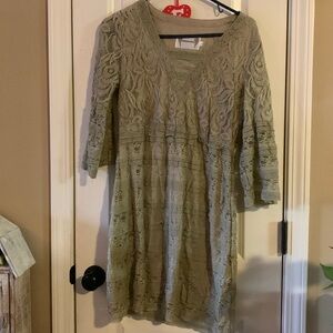 Reckless Angel size large lace dress